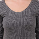 Women Ribbed Light Weight Thermal Sets